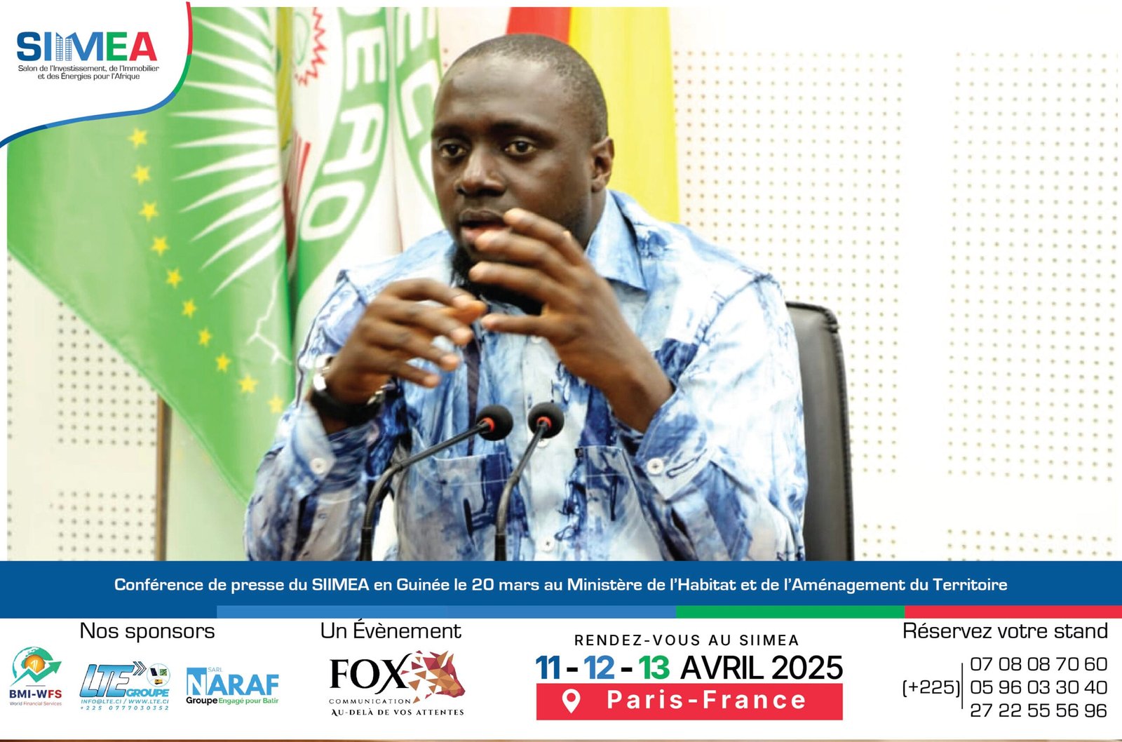 11Conférence de presse du SIMEA en Guinée le 20 mars au Ministère de l’Habitat et de l’Aménagement du Territoire