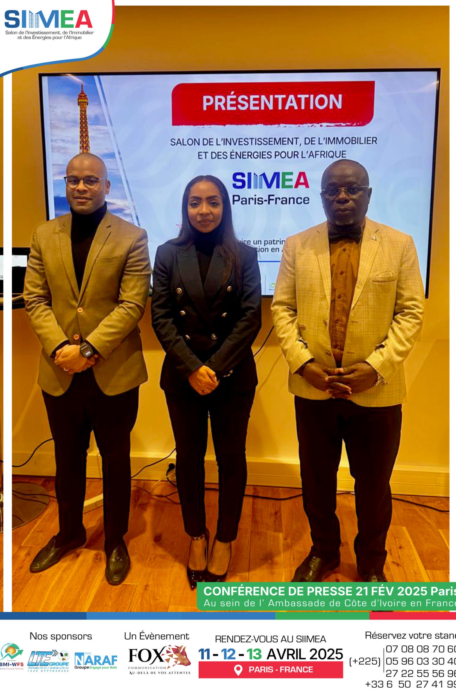 ok GABARY SIIMEA CONFÉRENCE DE PRESSE FRANCE